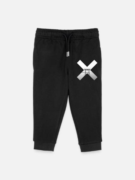 Asien Mode Trend - Kinder Organic Jogginghose Mini Mover von Stanley/Stella - Schwarz