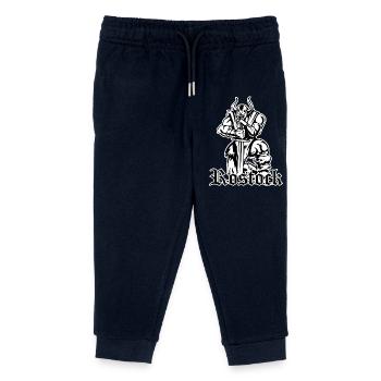 Rostock Rostock Vikings - Design - Kids Organic Sweatpants by Stanley/Stella - navy - Front