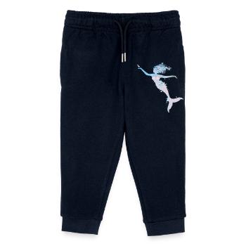 verspielte Meerjungfrau in kühlen Pastellfarben - Kinder Organic Jogginghose Mini Mover von Stanley/Stella - Navy - Vorne