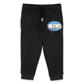 Argentina Signatrue - Kids Organic Sweatpants by Stanley/Stella - black - Front