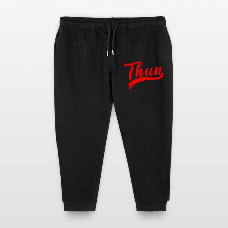 Thun Script Red Logo Kids Organic Sweatpants by Stanley/Stella