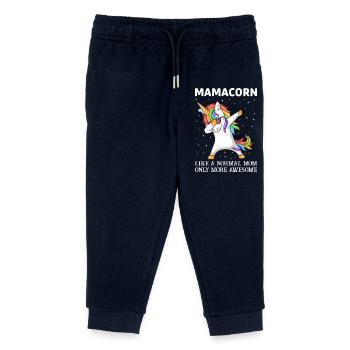 Mamacorn - Pantalon de jogging enfant bio Stanley/Stella - marine - Devant