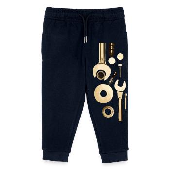 tool - Kids Organic Sweatpants by Stanley/Stella - navy - Front