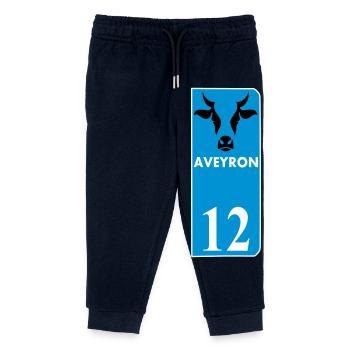 Aveyron - Kinder Organic Jogginghose Mini Mover von Stanley/Stella - Navy - Vorne