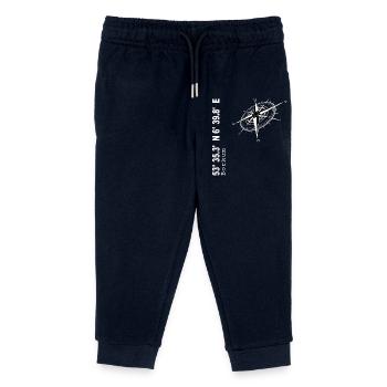 Borkum - Kinder Organic Jogginghose Mini Mover von Stanley/Stella - Navy - Vorne