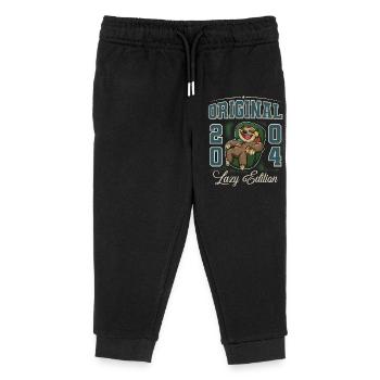 Année de naissance 2004 Anniversaire Paresseux 18e anniversaire - Pantalon de jogging enfant bio Stanley/Stella - noir - Devant