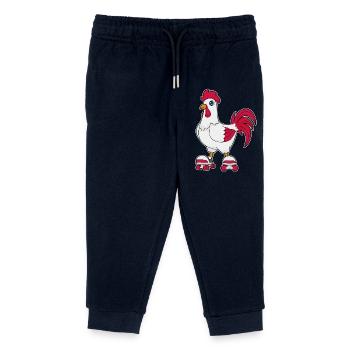 Patins à roulettes Hahn - Pantalon de jogging enfant bio Stanley/Stella - marine - Devant