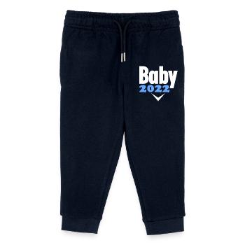 Baby 2022 - Birth Pregnant 2022 - Kids Organic Sweatpants by Stanley/Stella - navy - Front