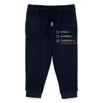 Verheiratet mit Apotheker - Kinder Organic Jogginghose Mini Mover von Stanley/Stella - Navy - Vorne