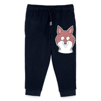 Fuchs - Kinder Organic Jogginghose Mini Mover von Stanley/Stella - Navy - Vorne