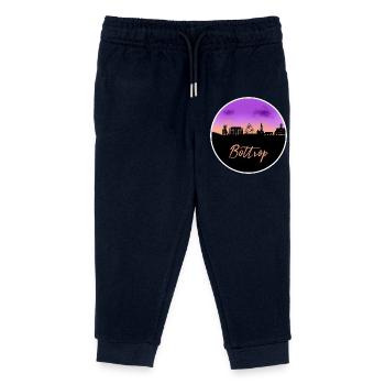 Bottrop Fine Skyline - Pantalon de jogging enfant bio Stanley/Stella - marine - Devant