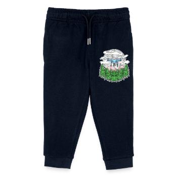 Drone - Kids Organic Sweatpants by Stanley/Stella - navy - Front