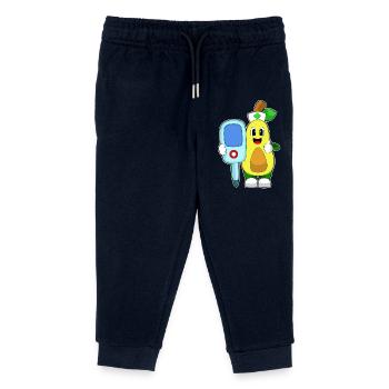 Avocado Nurse Clinical Thermometer - Kids Organic Sweatpants by Stanley/Stella - navy - Front