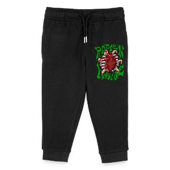 Pourri - Pantalon de jogging enfant bio Stanley/Stella - noir - Devant