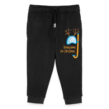 Hirsch coole lustige Sprüche Weihnachten Christmas - Kinder Organic Jogginghose Mini Mover von Stanley/Stella - Schwarz - Vorne