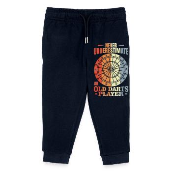Joueur de fléchettes Grand-père - Pantalon de jogging enfant bio Stanley/Stella - marine - Devant