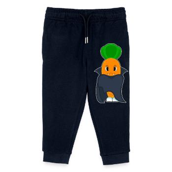 Carotte Halloween Vampire - Pantalon de jogging enfant bio Stanley/Stella - marine - Devant