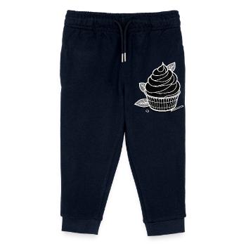 Matcha IceCream - Kinder Organic Jogginghose Mini Mover von Stanley/Stella - Navy - Vorne