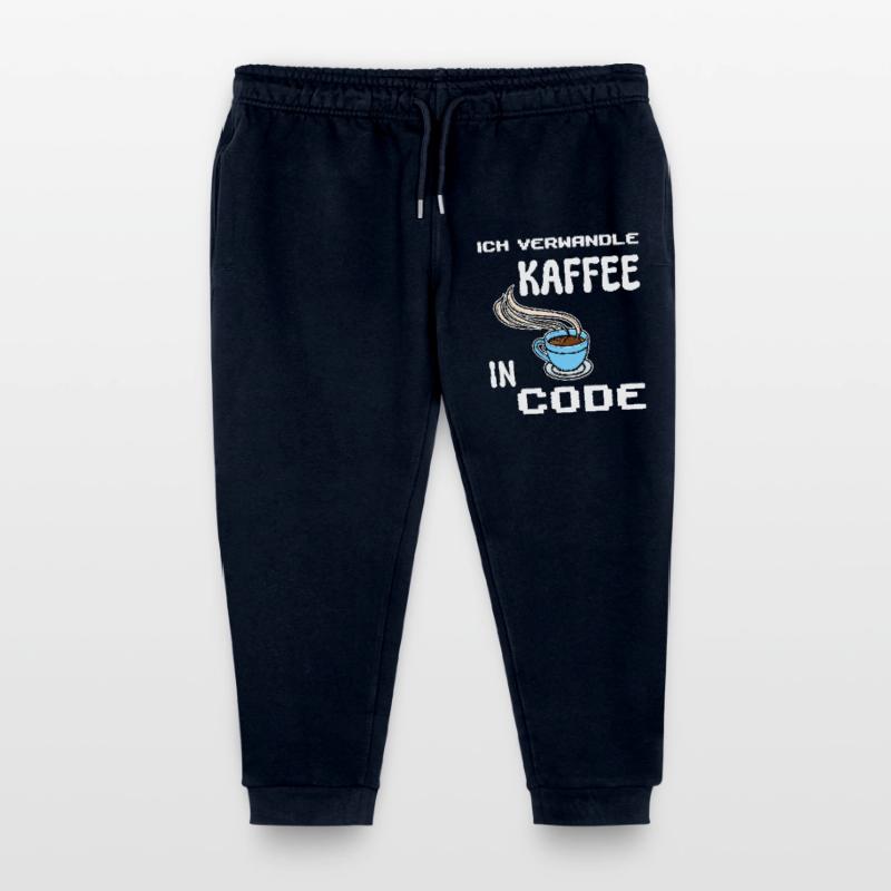 Developer Computergeek Statement Coding Scripting Kids Organic Sweatpants by Stanley/Stella