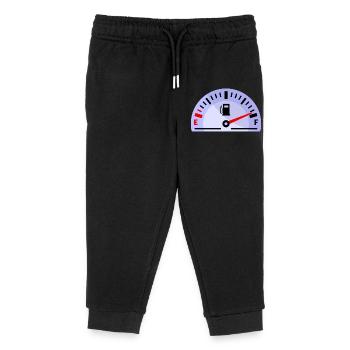 Tankstelle Tanken Elektrische Energie Antrieb - Kinder Organic Jogginghose Mini Mover von Stanley/Stella - Schwarz - Vorne