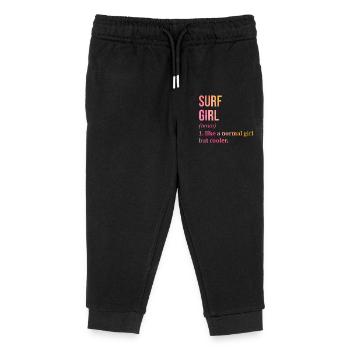 Surf - Kids Organic Sweatpants by Stanley/Stella - black - Front