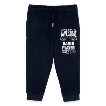 Banjo - Kids Organic Sweatpants by Stanley/Stella - navy - Front