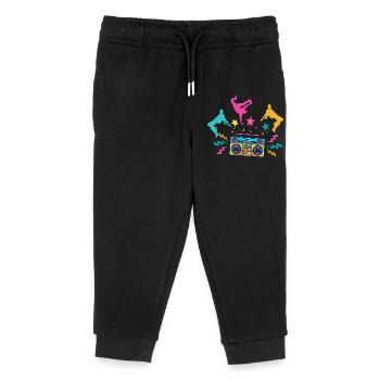 Boombox Neon Dancing Silhouettes - Pantalon de jogging enfant bio Stanley/Stella - noir - Devant