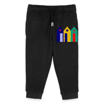 anniversary. Anniversary Decade. humor. funny - Kids Organic Sweatpants by Stanley/Stella - black - Front