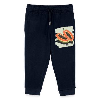 Papaye - Pantalon de jogging enfant bio Stanley/Stella - marine - Devant