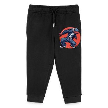 Breakdancing - Kids Organic Sweatpants by Stanley/Stella - black - Front