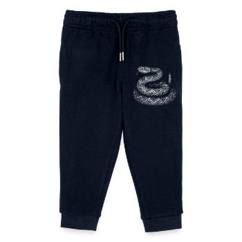 Schlange - Kinder Organic Jogginghose Mini Mover von Stanley/Stella - Navy - Vorne