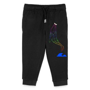 Pride Lifts You Up - Kinder Organic Jogginghose Mini Mover von Stanley/Stella - Schwarz - Vorne