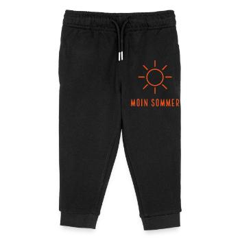 Sommer - Kinder Organic Jogginghose Mini Mover von Stanley/Stella - Schwarz - Vorne