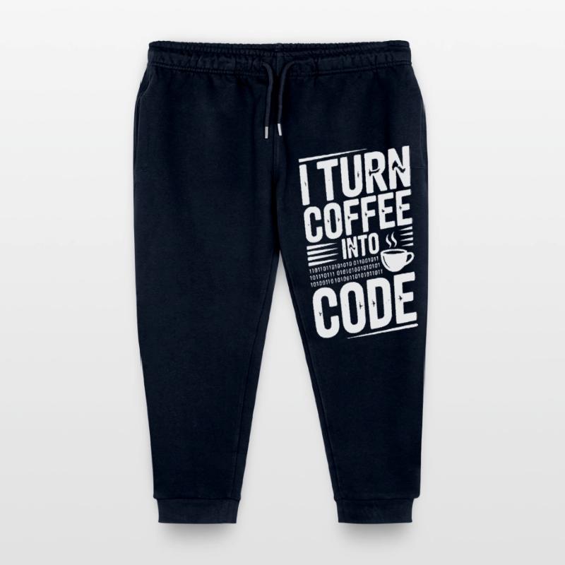 Je transforme le café en code Pantalon de jogging enfant bio Stanley/Stella
