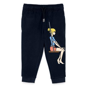 Physics Physicist Teacher Science Funny Saying - Kids Organic Sweatpants by Stanley/Stella - navy - Front