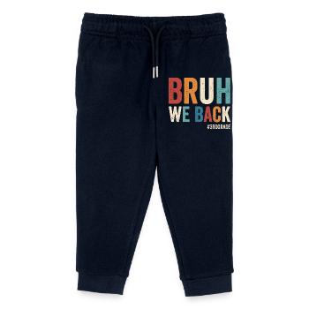 Bruder, wir sind zurück, 3. Klasse, erster Schulta - Kinder Organic Jogginghose Mini Mover von Stanley/Stella - Navy - Vorne