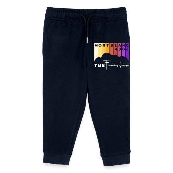 TMB Tour de Mont Blanc Montblanc Finisher - Kids Organic Sweatpants by Stanley/Stella - navy - Front