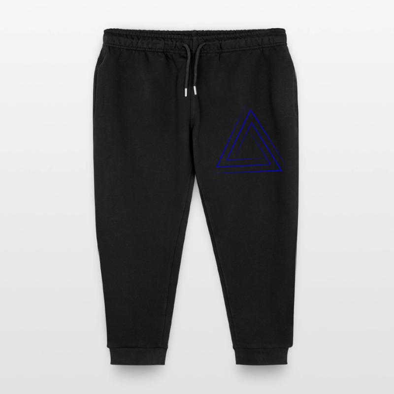 Geometric triangular nesting Kids Organic Sweatpants by Stanley/Stella