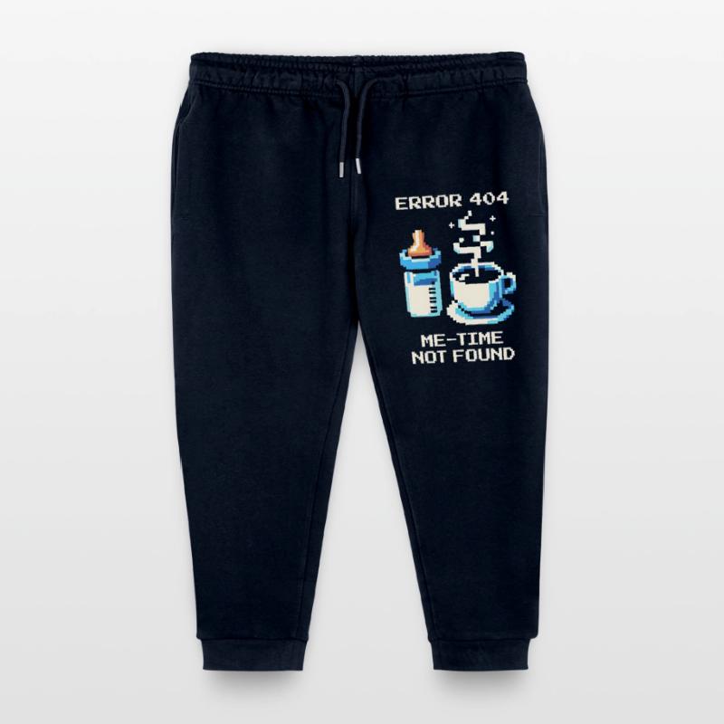 Error 404: Me-Time is missing | Mom, Coffee, Everyday Life Kids Organic Sweatpants by Stanley/Stella