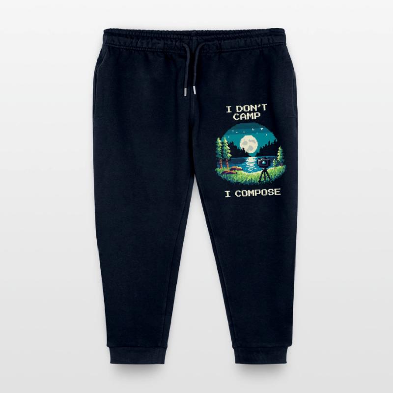 I don't camp, I compose | Composition Kids Organic Sweatpants by Stanley/Stella