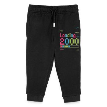 Loading 2000 pixel loading screen - Kids Organic Sweatpants by Stanley/Stella - black - Front