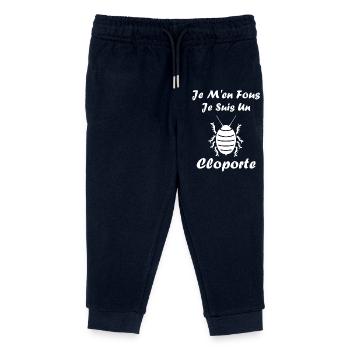 Woodlouse - Kids Organic Sweatpants by Stanley/Stella - navy - Front