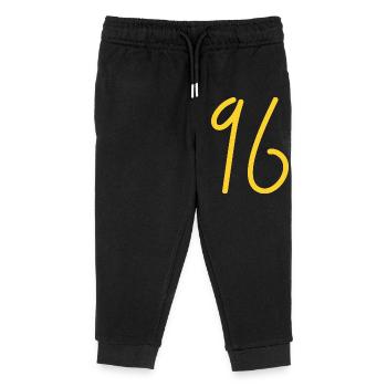 96 - Kinder Organic Jogginghose Mini Mover von Stanley/Stella - Schwarz - Vorne