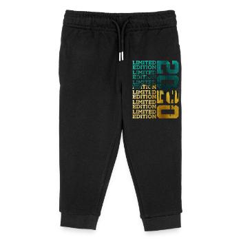LIMITED EDITION 2020 6 YEARS 6TH BIRTHDAY - Kids Organic Sweatpants by Stanley/Stella - black - Front