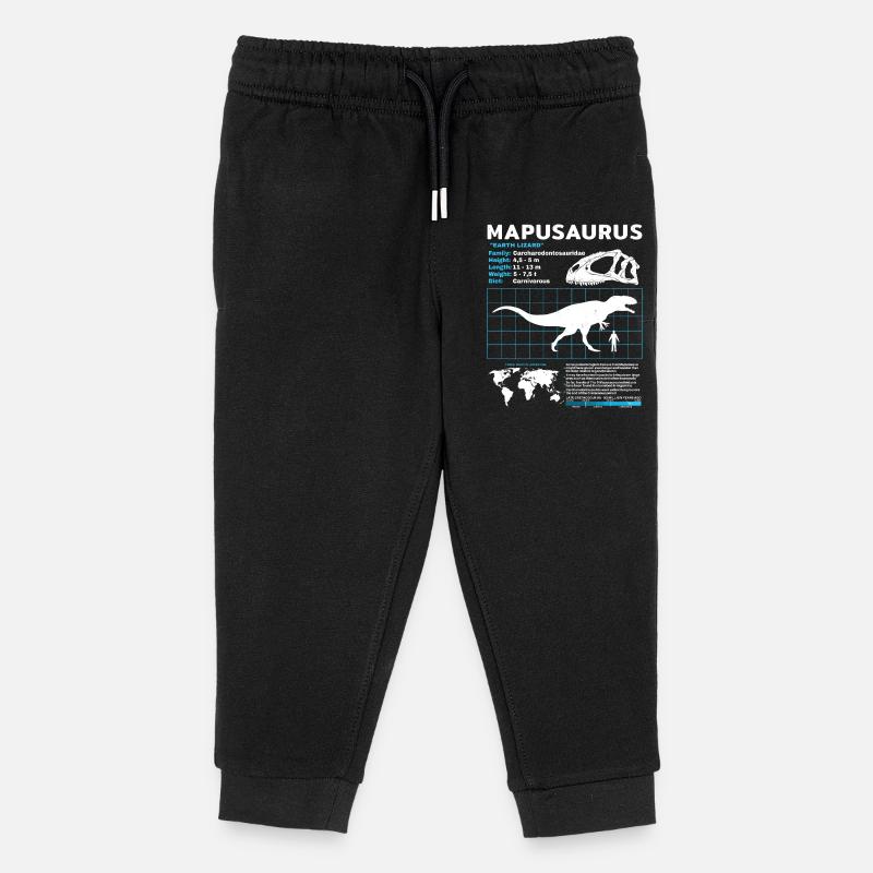 Fiche d’information sur Mapusaurus - Pantalon de jogging enfant bio Stanley/Stella - noir