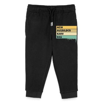 Craftsman Instructor - Kids Organic Sweatpants by Stanley/Stella - black - Front