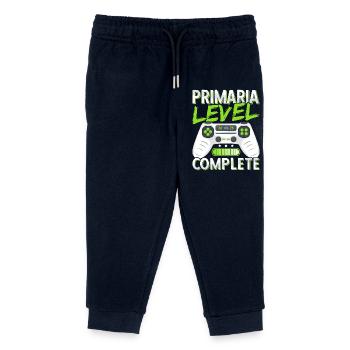 Elementary Graduation Diploma Elementary School Gamer - Kids Organic Sweatpants by Stanley/Stella - navy - Front