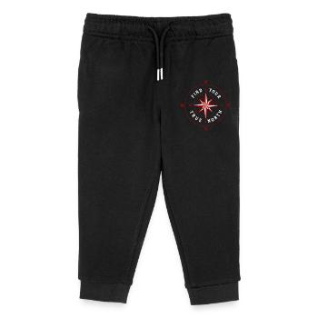 Find Your True North Kompass Kompassrose Symbol - Kinder Organic Jogginghose Mini Mover von Stanley/Stella - Schwarz - Vorne