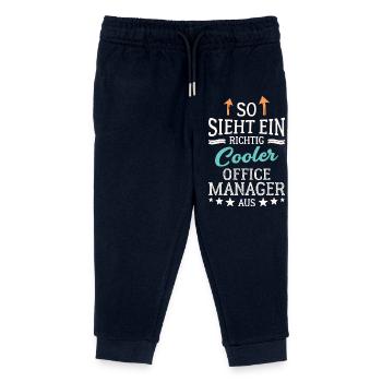 Cool Office Manager Team Leadership Office - Pantalon de jogging enfant bio Stanley/Stella - marine - Devant