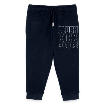 Cluch Kick Culture Drift Szene Design - Kinder Organic Jogginghose Mini Mover von Stanley/Stella - Navy - Vorne